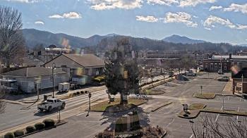 Weather camera view of Erwin Town Hall.