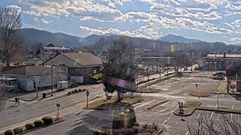 Weather camera view of Erwin Town Hall.