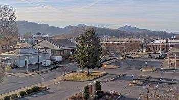 Weather camera view of Erwin Town Hall.