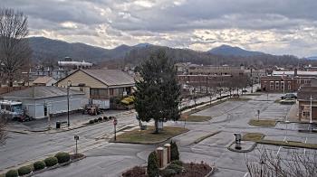 Weather camera view of Erwin Town Hall.