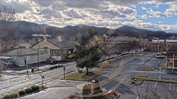 Weather camera view of Erwin Town Hall.