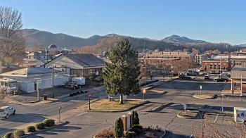 Weather camera view of Erwin Town Hall.