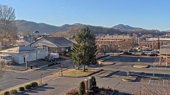 Weather camera view of Erwin Town Hall.