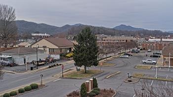 Weather camera view of Erwin Town Hall.