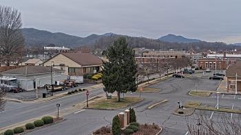 Weather camera view of Erwin Town Hall.