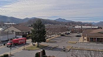 Weather camera view of Erwin Town Hall.
