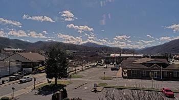 Weather camera view of Erwin Town Hall.