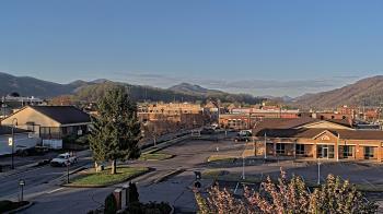 Weather camera view of Erwin Town Hall.