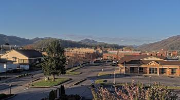 Weather camera view of Erwin Town Hall.
