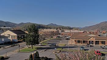 Weather camera view of Erwin Town Hall.