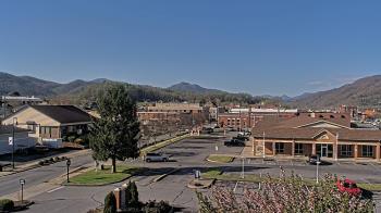 Weather camera view of Erwin Town Hall.