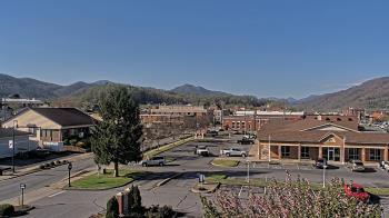 Weather camera view of Erwin Town Hall.