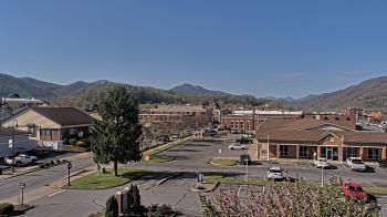Weather camera view of Erwin Town Hall.
