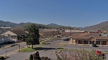 Weather camera view of Erwin Town Hall.