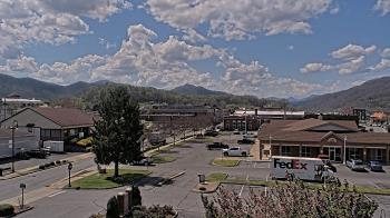 Weather camera view of Erwin Town Hall.
