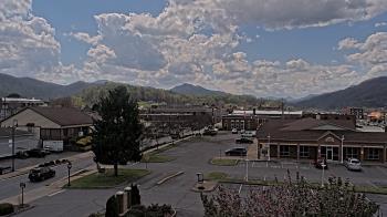 Weather camera view of Erwin Town Hall.