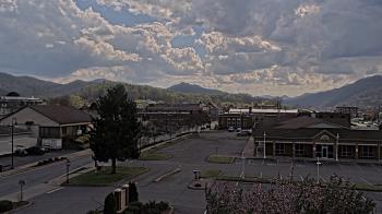 Weather camera view of Erwin Town Hall.