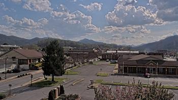 Weather camera view of Erwin Town Hall.