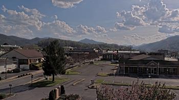 Weather camera view of Erwin Town Hall.