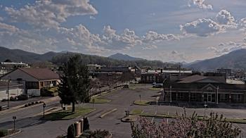 Weather camera view of Erwin Town Hall.