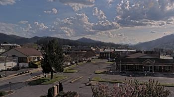 Weather camera view of Erwin Town Hall.