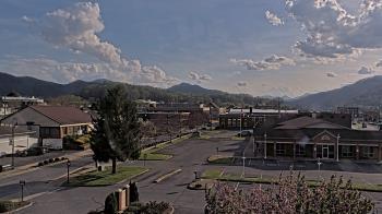 Weather camera view of Erwin Town Hall.