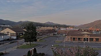Weather camera view of Erwin Town Hall.