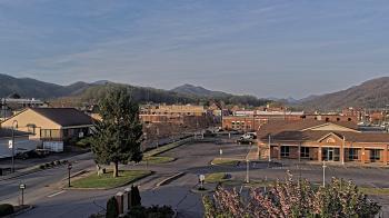 Weather camera view of Erwin Town Hall.