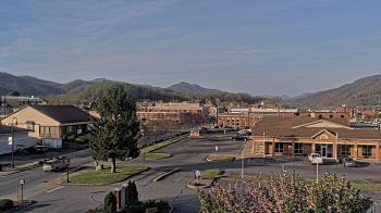 Weather camera view of Erwin Town Hall.