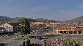 Weather camera view of Erwin Town Hall.