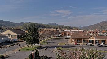 Weather camera view of Erwin Town Hall.
