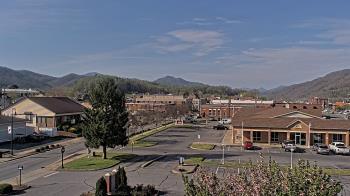 Weather camera view of Erwin Town Hall.