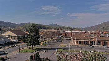 Weather camera view of Erwin Town Hall.