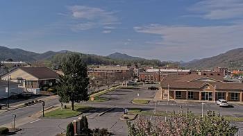 Weather camera view of Erwin Town Hall.