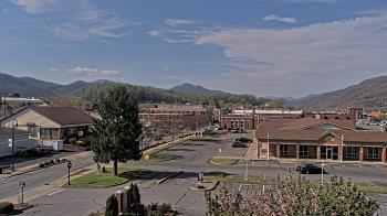 Weather camera view of Erwin Town Hall.