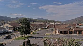Weather camera view of Erwin Town Hall.