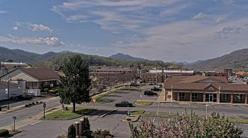 Weather camera view of Erwin Town Hall.