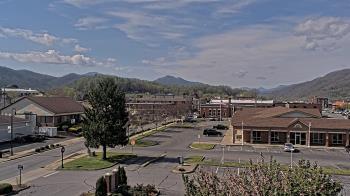Weather camera view of Erwin Town Hall.