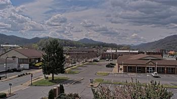 Weather camera view of Erwin Town Hall.