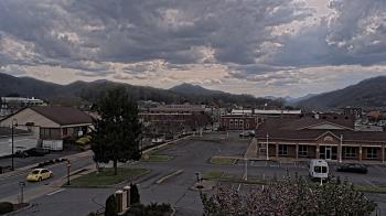 Weather camera view of Erwin Town Hall.
