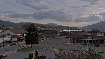 Weather camera view of Erwin Town Hall.