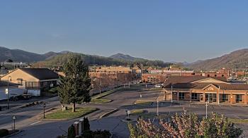 Weather camera view of Erwin Town Hall.