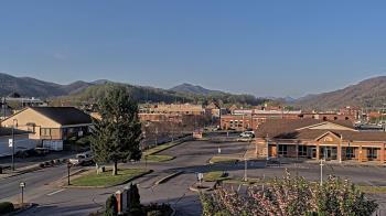 Weather camera view of Erwin Town Hall.