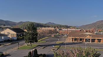 Weather camera view of Erwin Town Hall.