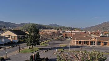 Weather camera view of Erwin Town Hall.