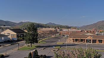 Weather camera view of Erwin Town Hall.