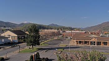 Weather camera view of Erwin Town Hall.