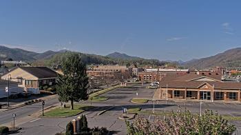 Weather camera view of Erwin Town Hall.