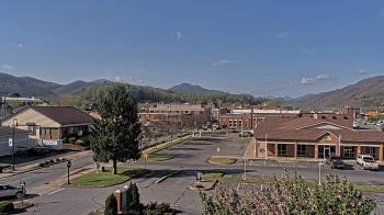 Weather camera view of Erwin Town Hall.