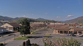 Weather camera view of Erwin Town Hall.